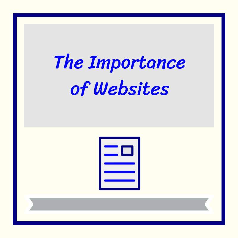 Importance of Websites